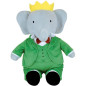 Peluche - JEMINI - Peluche Éléphant Babar +/- 40 cm - En peluche douce - Idéale pour créer des histoires et décorer la cham