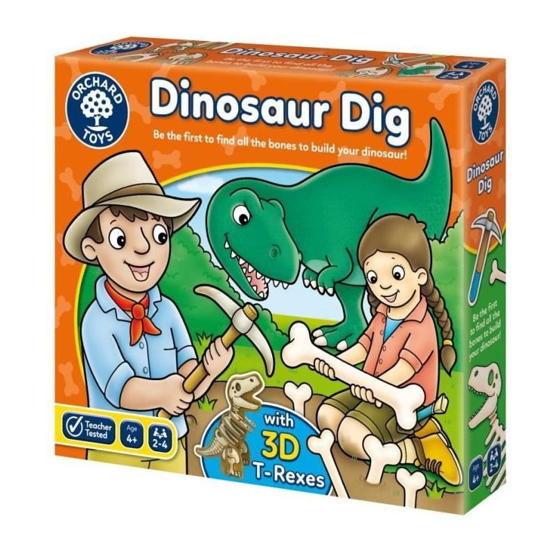 Dinosaur Dig - Jeu de loterie - ORCHARD