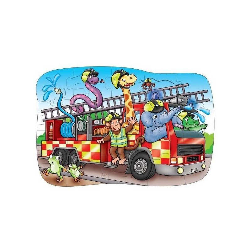 Big Fire Engine - Puzzle - ORCHARD - 20 p