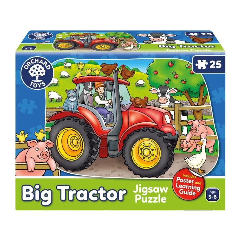 Le tracteur - Puzzle - ORCHARD