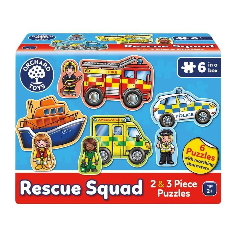 Equipe de secours - Puzzle - ORCHARD