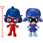 BANDAI - Miraculous Ladybug - Mini univers Chibi Parc d'attractions - Mini figurines Marinette et Climatika incluses - P50553