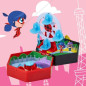 BANDAI - Miraculous Ladybug - Mini univers Chibi Parc d'attractions - Mini figurines Marinette et Climatika incluses - P50553