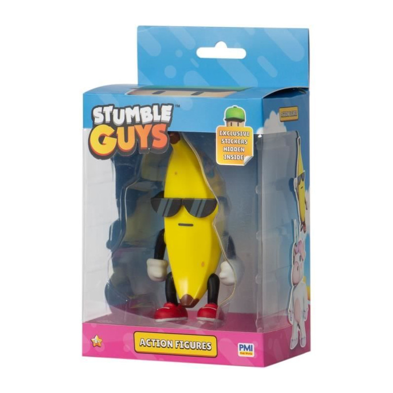 BANDAI - Stumble Guys - Figurine 11 cm - Banana Guy