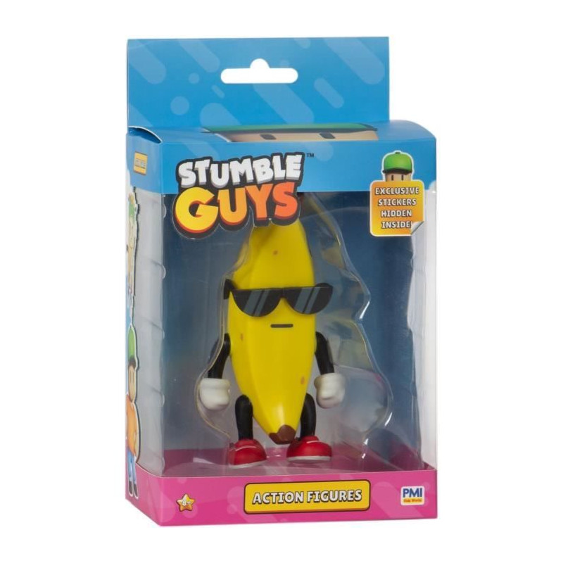 BANDAI - Stumble Guys - Figurine 11 cm - Banana Guy