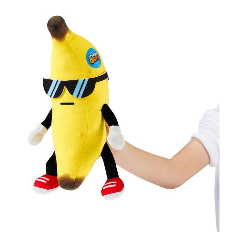 BANDAI - Stumble Guys - Peluche 30 cm - Banana Guy