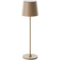 Lampe a poser LED KAAMI BRILLIANT - Métal et plastique - Cappuccino - 2W - IP44