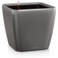 Pot de fleur - LEC - Quadro Premium LS 50 - anthracite métallisé - 50 x 50 x 46,5 cm - 53 L