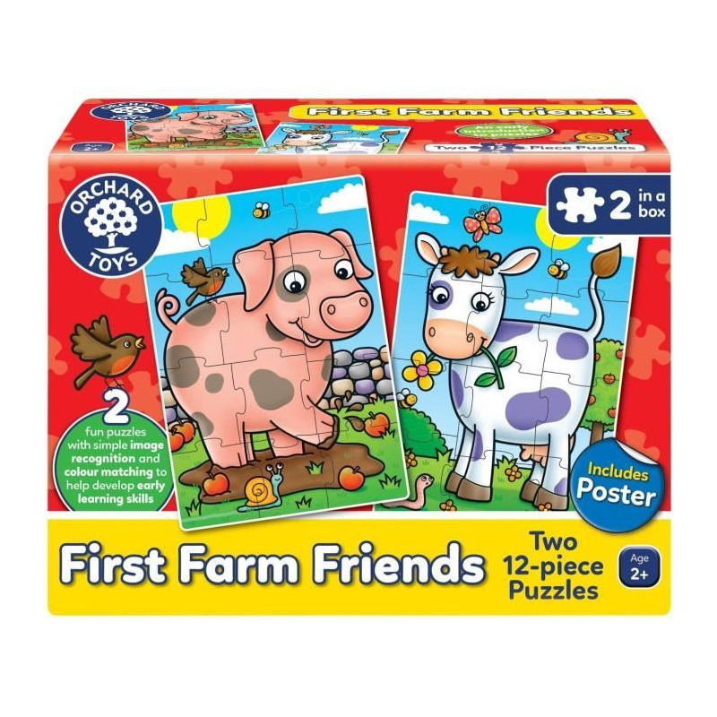 Les amis de la ferme - Puzzle - ORCHARD