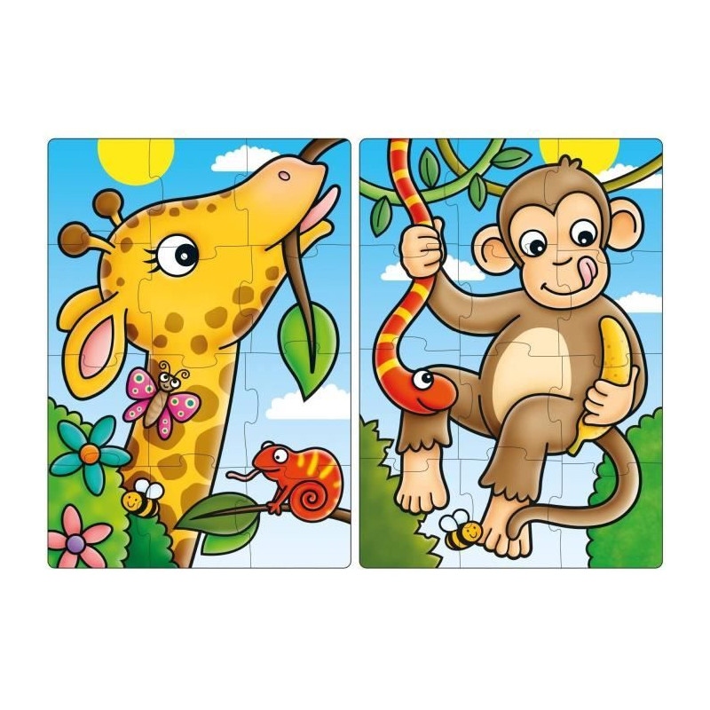 Les amis de la jungle - Puzzle - ORCHARD