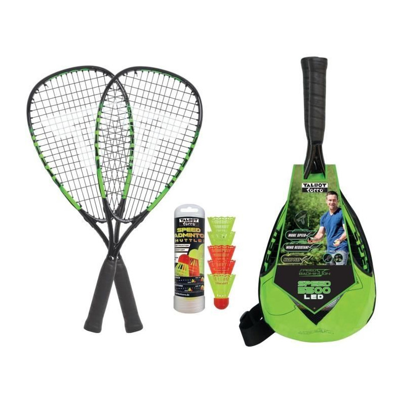 Set de Speedbadminton - SCHILDKRÖT - Set SPEED 5500 LED