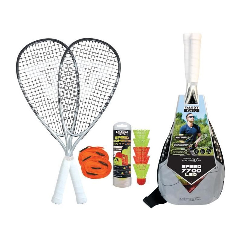 Set de Speedbadminton - SCHILDKRÖT - Set SPEED 7700 LED