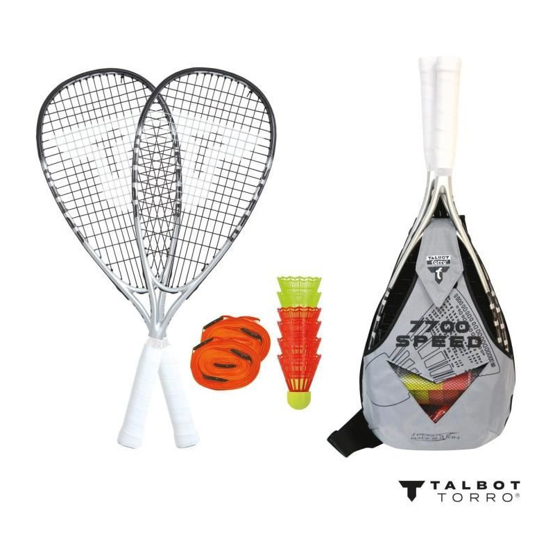 Set de Speedbadminton - SCHILDKRÖT - Set SPEED 7700 LED