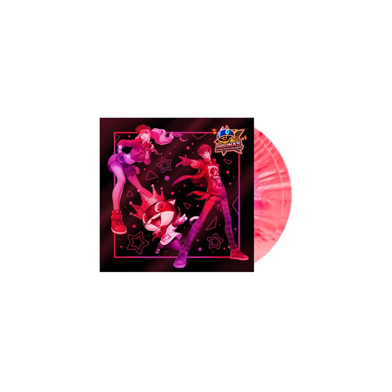 Persona 5 Dancing In Starlight Vinyle Rouge Éclaboussé d étoiles