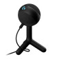 Microphone gaming Logitech G Yeti Orb RVB à condensateur avec Lightsync pour PC et Mac Noir