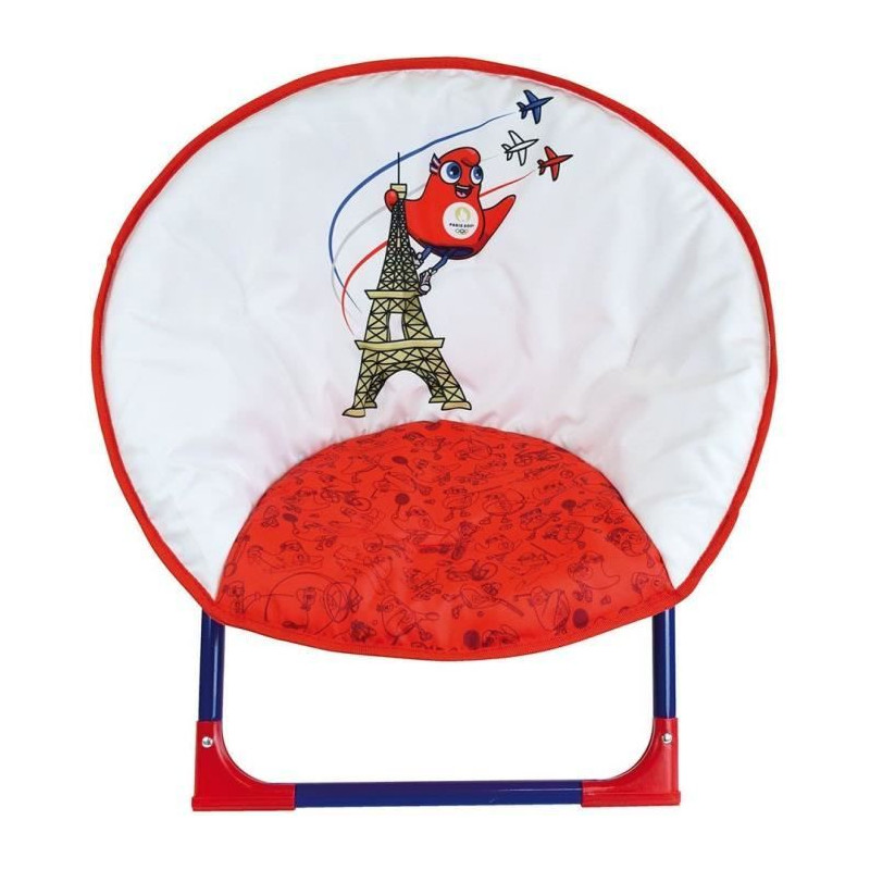 JEUX OLYMPIQUES PARIS 2024 - Siege lune pliable pour enfant h.47 x l.54 x p.42 cm