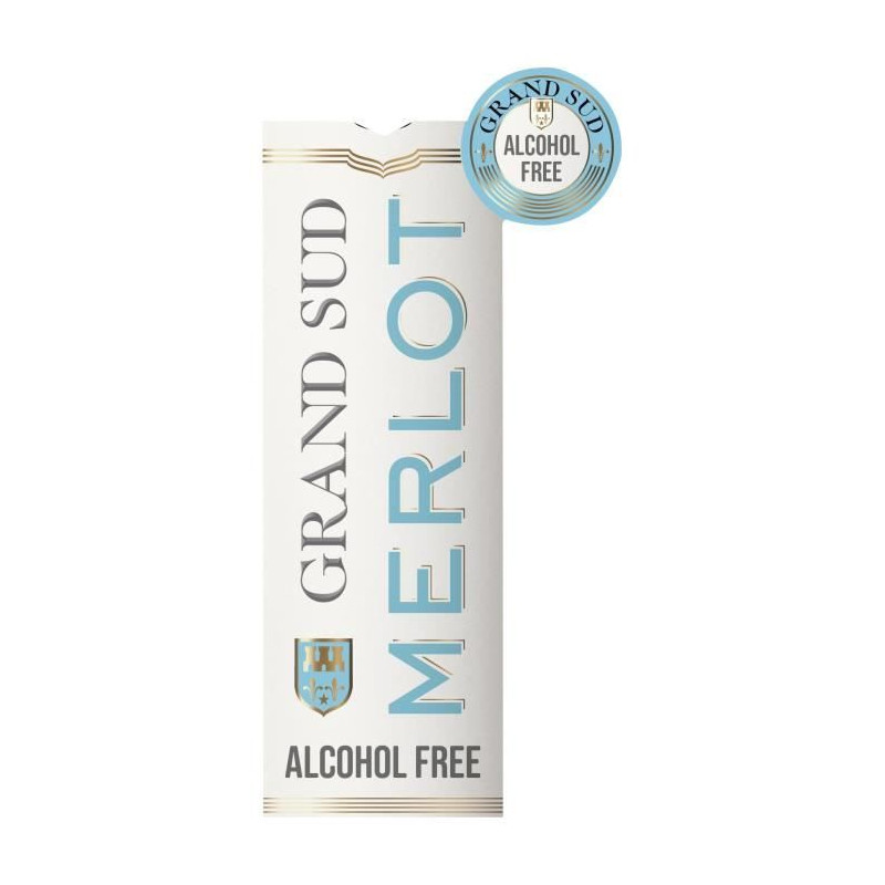 Grand Sud - Merlot - Sans alcool - 1l