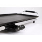 LITTLE BALANCE 8239 Happy Plancha 90, Plancha électrique 8-10 personnes, Plaque XXL anti-adhésive, Tout aliment, 2000W, Noir/I