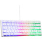 Clavier Gaming - THE G-LAB - KEYZ-HYDROGEN-W/FR - Membrane 60% Blanc