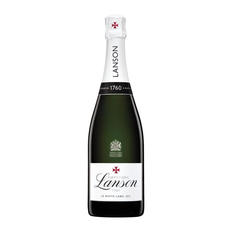 Champagne Lanson Le White Label Sec - 75 cl