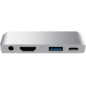 Hub USB Satechi HUB USB C 4 EN 1 SILVER POUR IPAD PRO