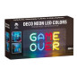 Deco Neon LED Geek Monkeys Modèle Game Over