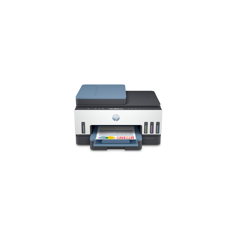 Imprimante multifonction Hp SmartTank Plus 7306 tout en un Jet d encre couleur Copie Scan