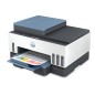 Imprimante multifonction Hp SmartTank Plus 7306 tout en un Jet d encre couleur Copie Scan