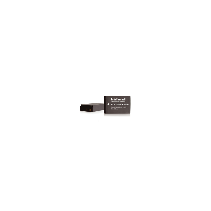 Batterie appareil photo Hahnel Ultra LP E12 pour Canon EOS M50 MKII, M50, M200 et SX70 Hs