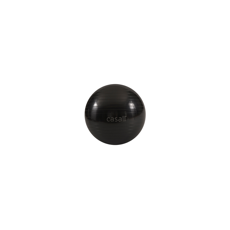 Ballon fitness Casall Ballon de gymnastique 70 75cm Noir