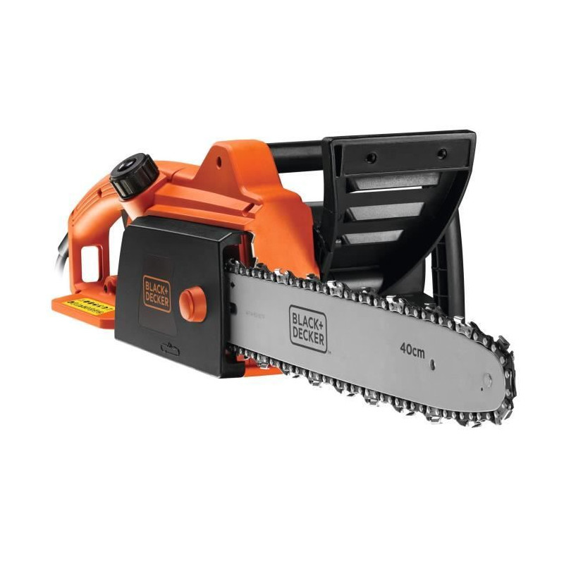 Tronçonneuse électrique BLACK+DECKER CS1840-QS - 40 cm 1800 W - Tendeur De Chaîne Avec Clé