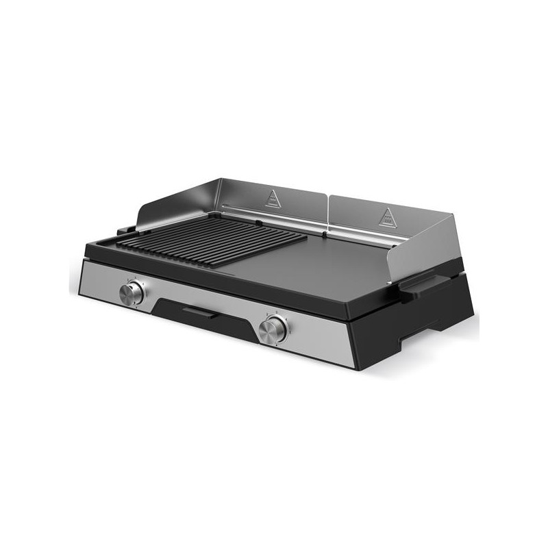 Plancha électrique KITCHEN CHEF KCP.PLANCHA-GRILDUO2200