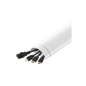 Accessoire TV vidéo Avf CACHE CABLE 1,8M BLANC