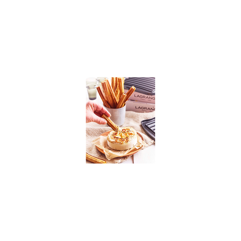 Accessoire de cuisine cuisson Lagrange Jeux de plaques Premium Gaufres 6 Churros 010842