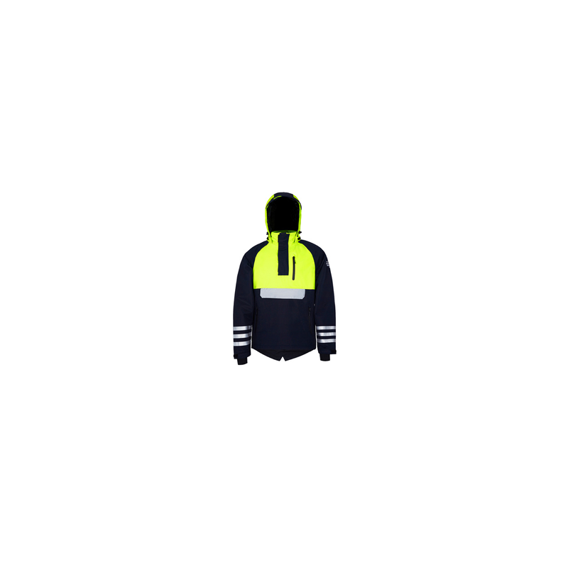 Veste imperméable et anti pluie Urban Circus OPTIMISTE JAUNE BLEU Taille S