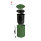 Composteur Skaza Composteur Bokashi Organko 2 9,6L+1 kg d activateur Olive