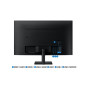 Ecran PC Samsung Smart Monitor M70B Noir 32 (16 9), UHD 4K 3840x2160, 60Hz, VA 4ms, Plat, 300cd m2, 3000 1, Inclinable, Enceint