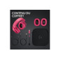 Casque PC Logitech G PRO X 2 LIGHTSPEED Casque audio Bluetooth, Micro casque detachable Rose