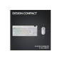 Clavier Logitech G PRO X TKL LIGHTSPEED Sans fil Blanc