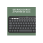 Ensemble clavier et souris Logitech Pebble 2 Combo pour Mac, clavier et souris sans fil, discrets, portables Graphite