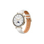 Montre connectée Huawei WATCH GT4 41mm CLASSIC Bracelet cuir blanc