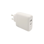 Connectique et chargeurs pour tablette Accsup Chargeur secteur + Cable USB C 1M Blanc