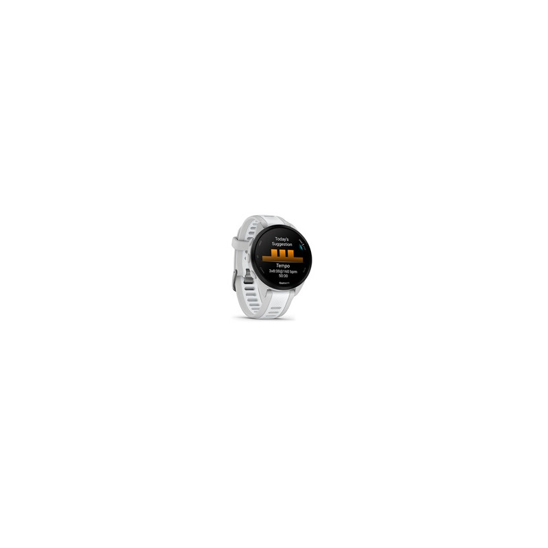 Montre connectée Garmin Forerunner 165 Gris Clair Blanc