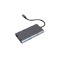 Hub USB Accsup HUB USB C 7 EN 1 100W GRIS ANTHRACITE