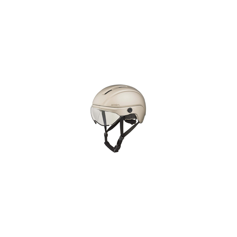 Casque vélo Cairn FUSE Visière Mat Metallic Cream taille M