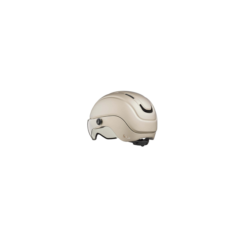 Casque vélo Cairn FUSE Visière Mat Metallic Cream taille M