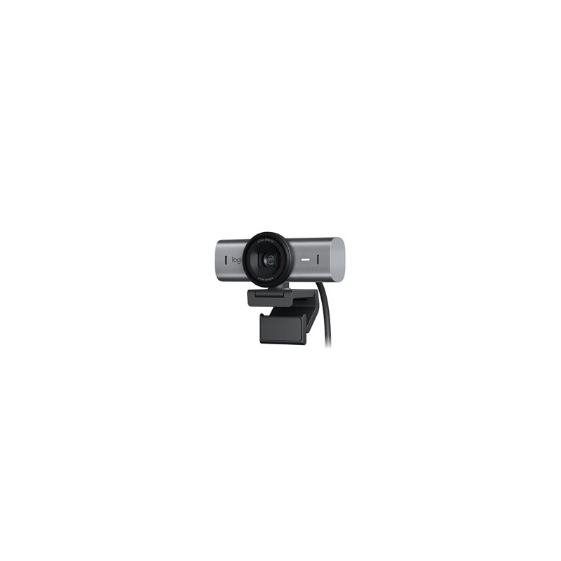 Webcam Logitech MX Brio webcam de collaboration et streaming 4K Ultra HD, 1080p a 60 IPS, 2 micros avec reduction de bruit, USB