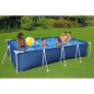 Piscine hors sol tubulaire BESTWAY - Steel Pro™ - 400 x 211 x 81 cm - Rectangulaire