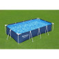 Piscine hors sol tubulaire BESTWAY - Steel Pro™ - 400 x 211 x 81 cm - Rectangulaire