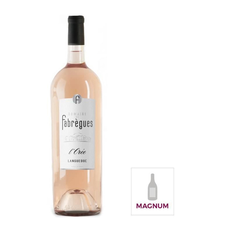 Magnum Domaine de Fabregues L'Orée Languedoc - Vin rosé de Languedoc